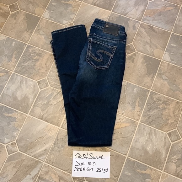 Silver suki mid straight jeans tall - Picture 6 of 6